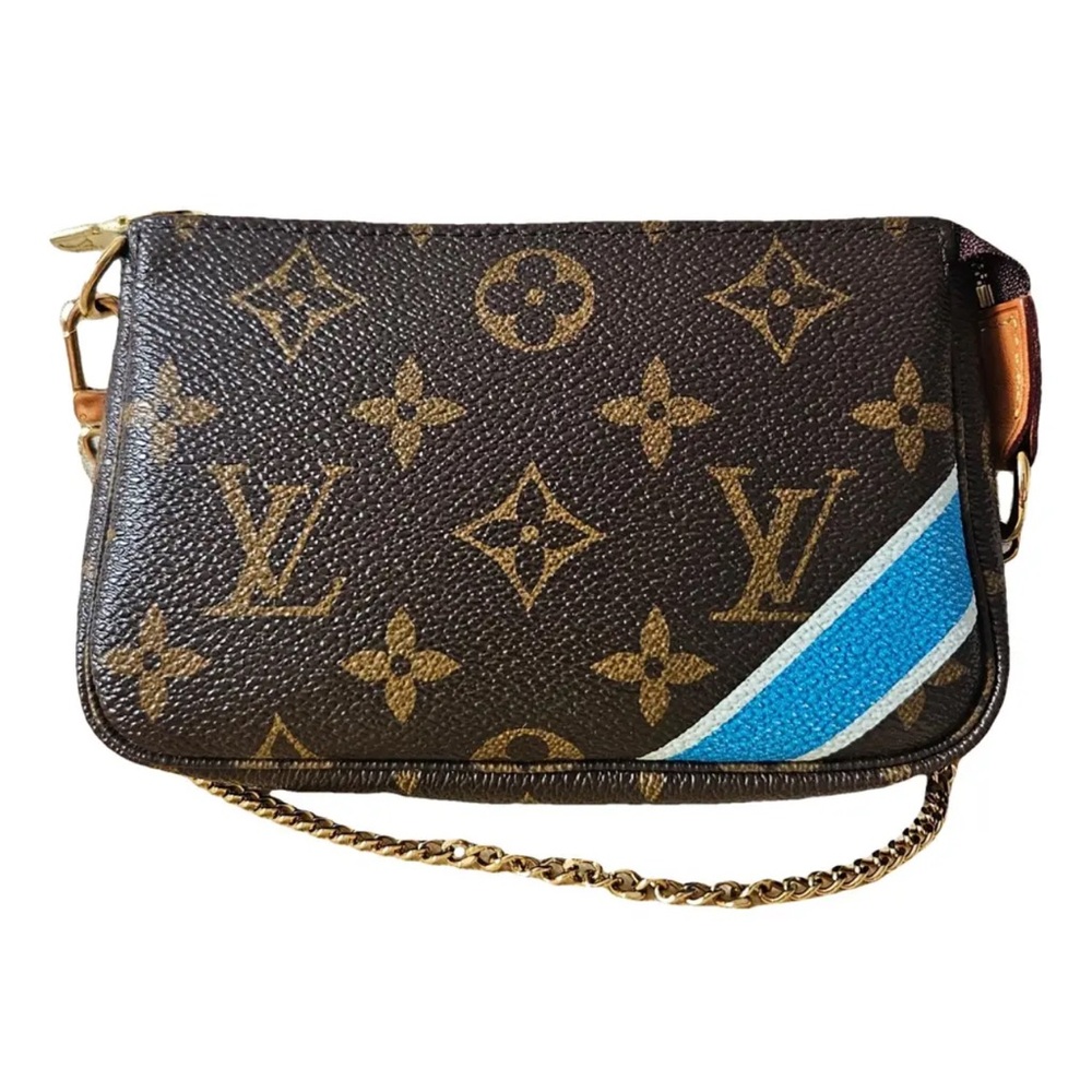 ❄️LOUIS VUITTON MINI Pouchette Limited edition ❄️ LIKE NEW!